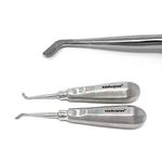 IS IndoSurgicals Warwick James Root Elevator Left and Right Pair Dental Instrument