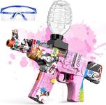 Anstoy Electric Gel Ball Blaster, High-Speed Gelfire Blaster for Orbeez with 40000 Gel Rounds and Eyewear, Splatter Ball Toys for Outdoor Shooting Game Party Gift Ages 14 & Up, Girl