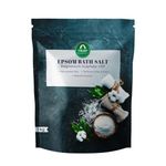 TrustBasket Epsom Salt for Foot 1 Kg, Graded 100% Pure and Unscented Crystals | For Foot Soak, Relieves Sore Muscles & Pain Relief | Epsom Salt for Bath | Bath Salt