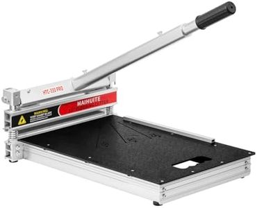 13-Inch Laminate Floor Cutter – 17mm Manual LVP/SPC/WPC/Bamboo/Engineered Wood Cutter | Pro Flooring Cutting Tool with 0°-45° Adjustable Angle & Tungsten Steel Blade | Dust-Free, No Electricity