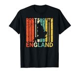 Retro Portsmouth Residents Country England T-Shirt