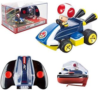 Carrera RC Nintendo Mario Kart 2.4 GHz Mini Collectible Radio Remote Control Toy Car Vehicle - Toad