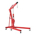 Foldable Engine Crane for Weights up to 1T and Extendable Lifting Arm 857-1133 mm