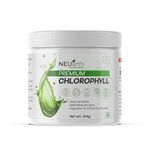 NEUarth Premium Chlorophyll | Best Natural Gut Detox cleanser | Alkaline | Maintain pH level | Anti inflammatory | Natural Energy Booster | Supports Detoxification, Healthy Skin & Weight Loss. Powder (100 gms)