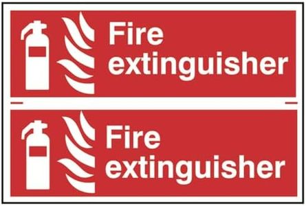 Scan - Fire Extinguisher - PVC 300 x 100mm