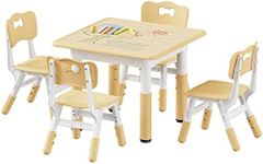 Brelley Kids Table and 4 Chairs Set