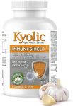 Kyolic- Formula 103 Immuni-Shield 180 Capsules - Vitamin C Ascorbic Acid, Astragalus Root Extract, Oregano Extract, Mushroom Blend Supplement & Kyolic Aged Garlic Extract Capsule-Immune System Support