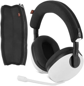 Desing Wish INZONE H9 Headband Cover Compatible with Sony INZONE H3/ H5/ H7/ H9 Headphones Thicker Sports Fabric Replacement Headphone Headband Cushion Pad Cover Headband Protector (Black)