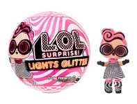 L.O.L. Surprise! Lights Glitter Doll with 8 Surprises Including Black Light Surprises