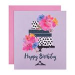 Hallmark Birthday Card 'Cake' - Contemporary Design