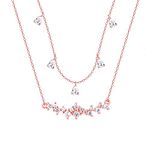 GIVA 925 Silver Rose Gold Day Dream Necklace | Gifts for Girlfriend,Pendant to Gift Women & Girls | With Certificate of Authenticity and 925 Stamp | 6 Month Warranty*