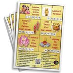 UltPult Tambola Diwali Tambola Tickets - Diwali Theme in English | Bingo Housie Game for Friends and Family | Fun & Engaging Cards for Kitty Parties & Events (Set of 15 Tickets)