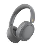 Edifier W800BT Pro Hybrid Active Noise Cancelling Headphones - Hi-Res Audio - AI Call Noise Cancellation - 45H Playtime - Fast Charging - Foldable - Wireless Over-Ear Bluetooth 5.4 Headphones - Gray