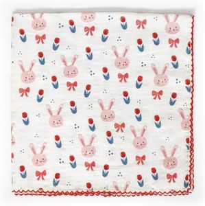APIGANIZ 21"x21" Cotton Bandana for Women, Super Soft Puckered (Bubble) Fabric, Neck Scarf for Women, All-Occasion Gift - P19