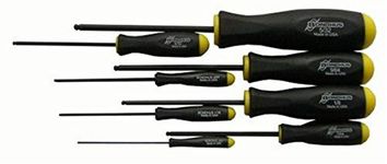 Bondhus 10632 .050-5/32-Inch Ball End Screwdriver Set with ProGuard Finish, 8 Piece