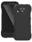 Wireless ProTech Case Compatible with Kyocera DuraForce Ultra 5G Phone Model E7110 (Verizon), Durable Slim Soft Touch Smooth Hard Cover Case (Black)