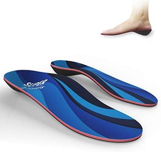 Plantar Fasciitis Insoles for Men,Boot Insoles for Men Work with Arch Support,Shoe Inserts Men Memory Foam Insoles for Flat Foot,High Arch Support Insoles for Women,Pain Relieve Inserts,S