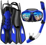 Mask Fin Snorkel Set, Travel Size S