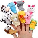 Animal Finger Puppets Set (10PCS), 