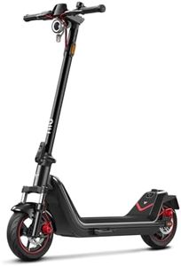 NIU 300X Electric Scooter - All-Terrain Suspension, 37.3 Miles Long Range, Self-Healing Tires, Max 1000W Motor, Triple-Braking System, 10.5'' Self-Healing Tires, Foldable Design, UL Certified