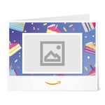 Amazon.co.uk eGift Card -Birthday Cake Slices-Print "1" -Your Upload