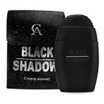 Chris Adams Eau De Toilette - Black Shadow 100ml | Aromatic Woody Musky Scent | Premium Long Lasting Fragrance Spray | Strong Perfume For Men | Daily Use Perfume | Ideal Gift For Men | Made in U.A.E