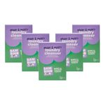 Bambino Mio, Bright & Mighty Nappy Cleanser Powder - Eco-Friendly, Non-Bio Chemical-Free Laundry Detergent, 750g, 5 Pack