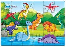 FunBlast Dinosaur Jigsaw Puzzle for Kids Jigsaw Puzzle for Kids of Age 3-5 Years – 24 Pcs (Multicolor, Size 30X22 cm)