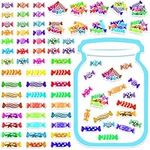 61Pcs Reward Jar Classroom, Magnetic Reward Jar for Classroom Board, Candy Reward Jar Magnetic System Reward Jars for Kids, Positive Behavior Stickers Chart Tools for School Classroom Supplies