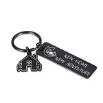 House Warming Gifts New Home Keychain Cool Housewarming Gifts New Home Gift Ideas First Time Rental House Thanksgiving Gifts New Adventure Moving in Homeowner Graduate Gifts Christmas Valentines Day