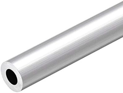 uxcell 6063 Aluminum Round Tube, 300mm Length 19mm OD 10mm Inner Dia Seamless Aluminum Straight Tubing