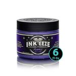 INK-EEZE Purple Glide Tattoo Ointment – Non-Petroleum, Essential Oil Infused Formula - For Artist and Aftercare - Vegan, Cruelty Free - 6oz jar