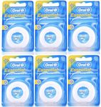 Oral-B Essential Dental Floss Regular 50 m 96171 (Pack of 6)