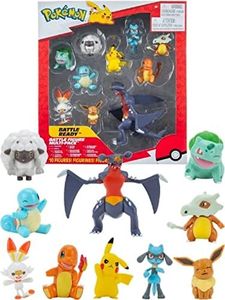 Pokémon pkw2567 Pokemon Battle Figures-10-Pack-Wave 2, Black
