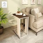 Multiutility Side Table (Size 48x30x60cm) with Wooden Shelves for Living Room, Bedroom, Children Room, Master Bedroom, Side Table for Room