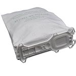 12 Fleece Vacuum Bags suitable for Vorwerk Kobold 135 / 136//// 135SC VK135 VK136 (Wei)
