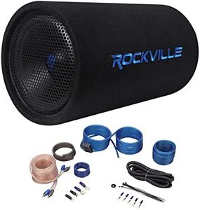 Rockville RTB12A 12" 600w Powered Subwoofer Bass Remote+Amp Kit