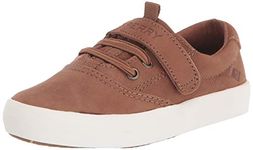 Sperry unisex child Spinnaker Washable Jr Crib Shoe, Tan, 11 Little Kid US