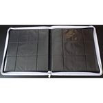 docsmagic.de Pro-Player 12-Pocket Playset Zip-Album White - 480 Card Binder - MTG - PKM - YGO