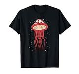 Cute Underwater Sea Jellyfish Mushr