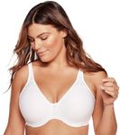 Bali Women's Passion for Comfort Minimizer Underwire Bra, White, 36C