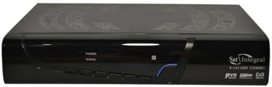 Sat Integral S-1311 HD Combo, Receptor satélite + TDT, Full HD, con Adaptador USB-LAN (con Antena WiFi)