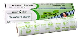 Planet Wrap ® Food Wrapping Paper - 11 Inches 50 Meters with SLIDE CUTTER FIRST TIME in INDIA