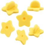 Coufce 100 Pack Star Shape Rubber P