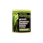 Fontinella Green Jalapeno Pepper Slices in Brine 800g x 12