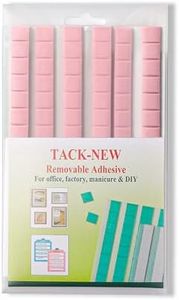 NOMMO Sticky Mounting Putty for Wall Hanging Removeable Repositionable Adhesive Poster Putty Non Marking Wall Mounting Tacky Putty Adhesive Mounting Putty for Picture Hanging Crafts（pink，288）
