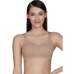 Amante Cotton Non-Wired Non-Padded Women's Beginners Bra (Yellow, 32B)