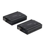 StarTech.com 4K HDMI KVM Extender over Fiber - HDMI Video & USB Remote KVM Switch/Console Extender - up to 984ft/300m (MultiMode) - 2x 10G MMF SFP+ modules - KVM Extension Kit (TX/RX) (SV565FXHD4KU)