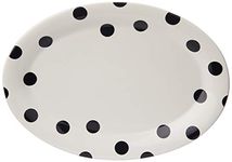 Kate Spade 856717 Deco Dot 14" Oval Serving Platter