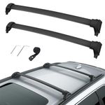 Roof Rack Fit for 2023 2024 Honda CRV CR-V Sport, Sport Touring Hybrid with Side Rails, Aluminum Cross Bars Cargo Carrier Bars for Carrying Canoe Bike Kayak Snowboard Luggage